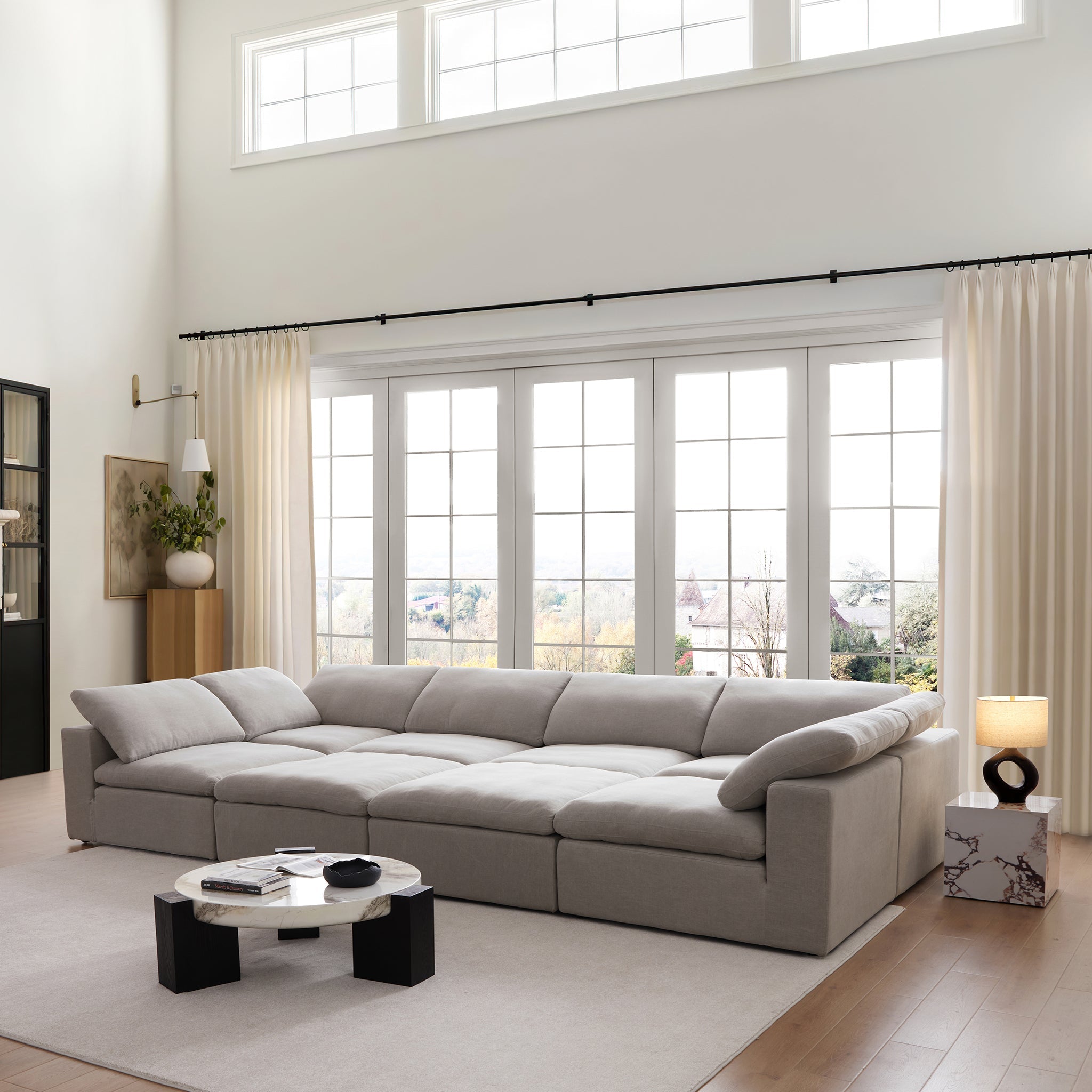 Tender Wabi-Sabi Gray Sofa Bed