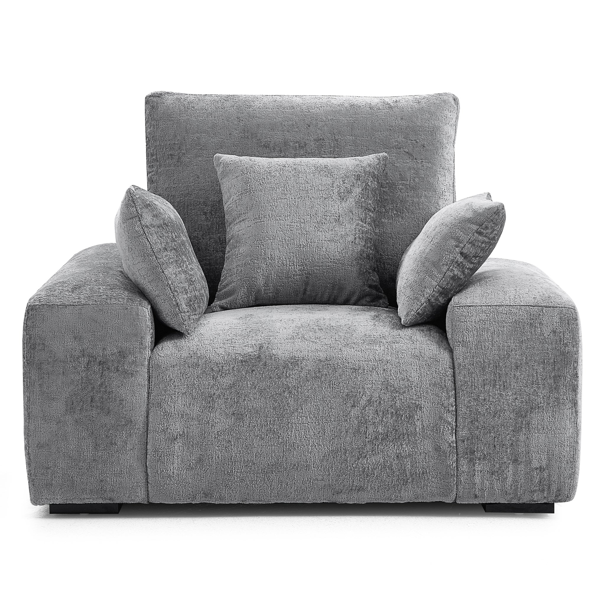 The Empress Gray Sofa Set
