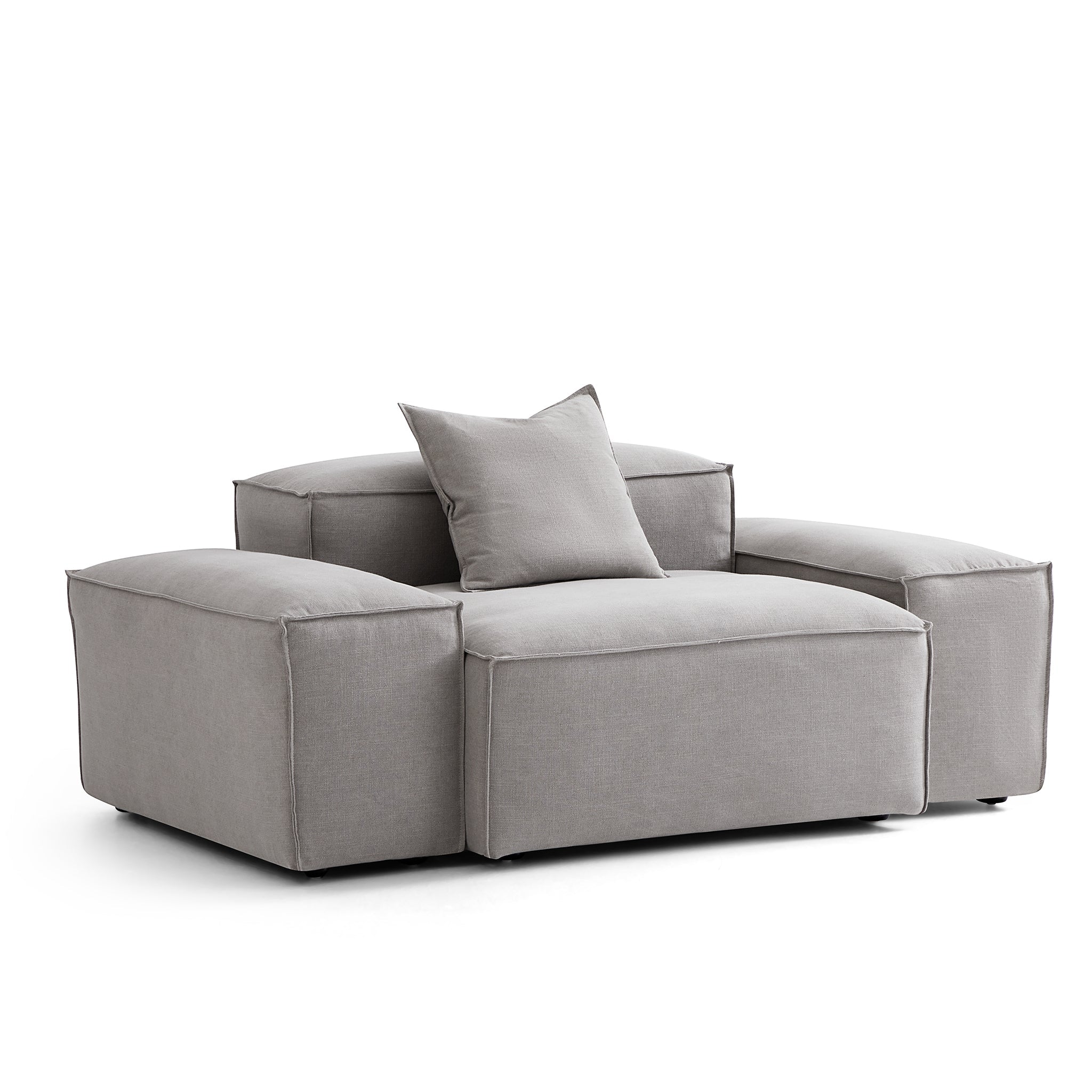 Freedom Modular New Gray Accent Armchair