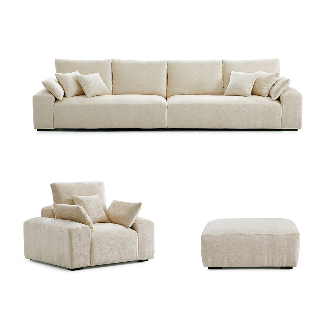 The Empress Yellow Sofa Set