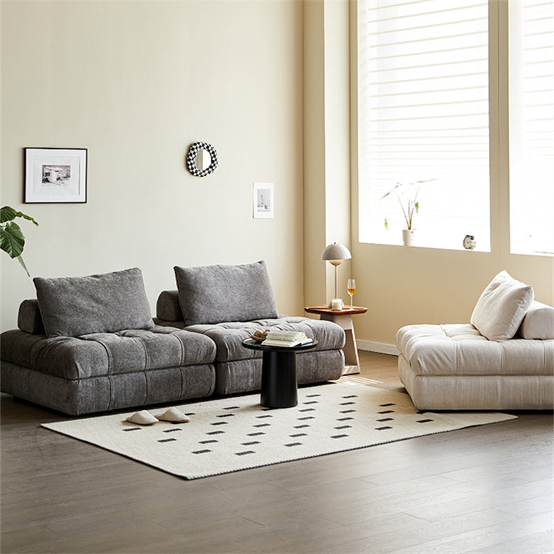 Block Modular Gray Sectional