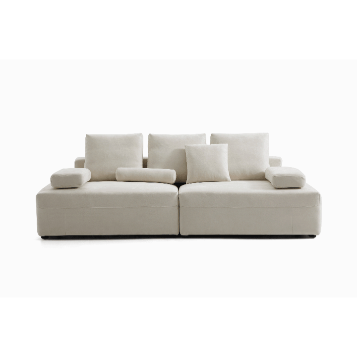 Composition Wabi-Sabi Gray Sofa
