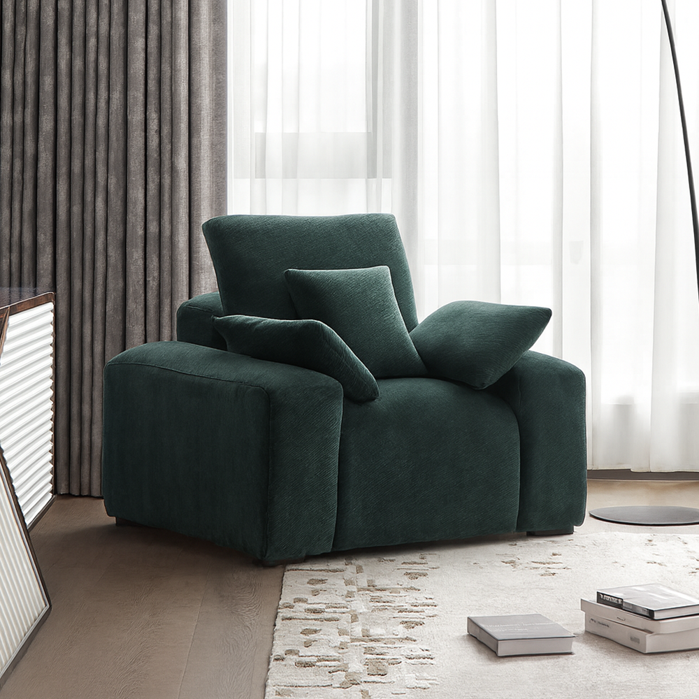 The Empress Green Armchair