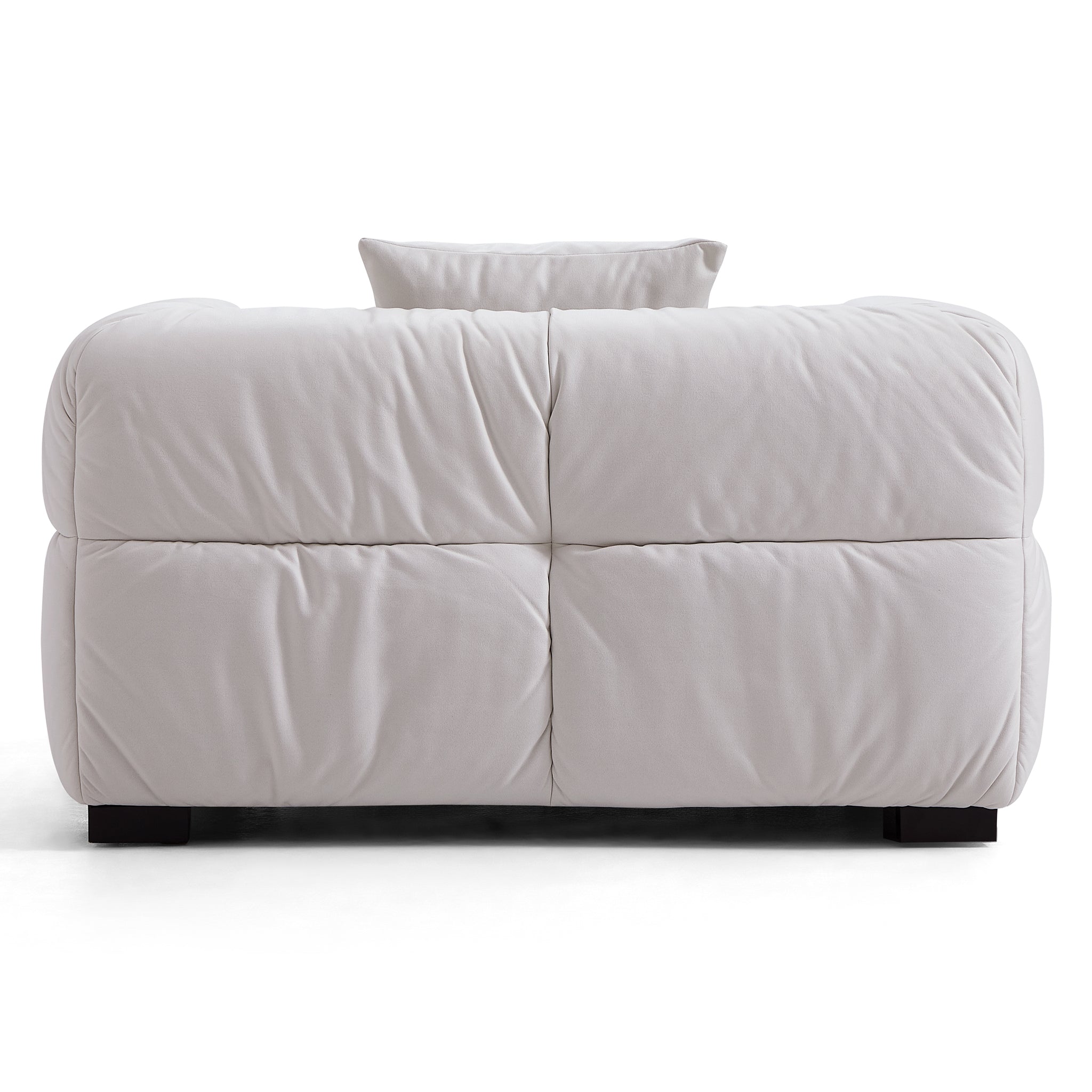 Boba Black Leathaire Armchair