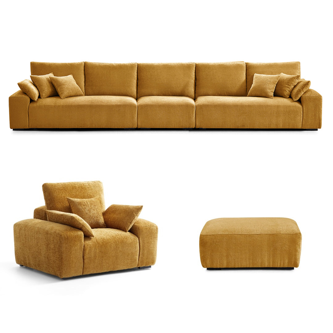 The Empress Yellow Sofa Set