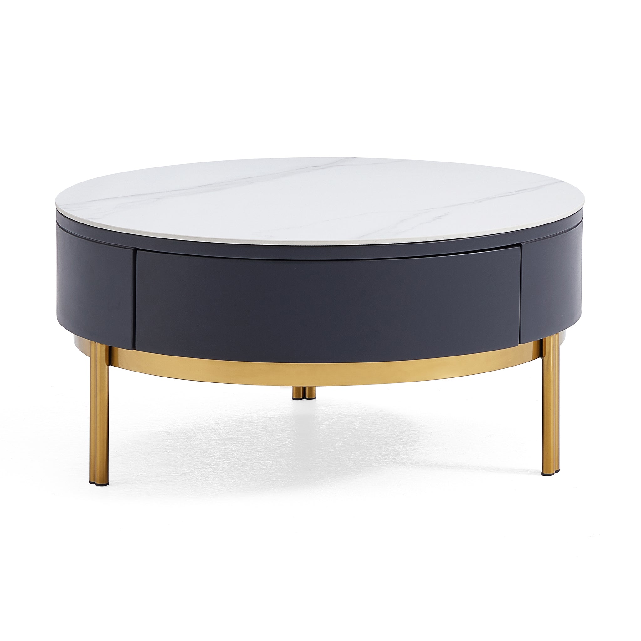 Noble Gilded Coffee Table Set