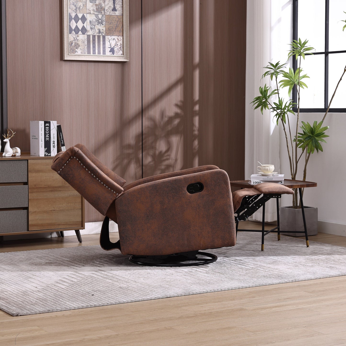 Chaise à bascule pivotante à 360 degrés pour chambre d'enfant