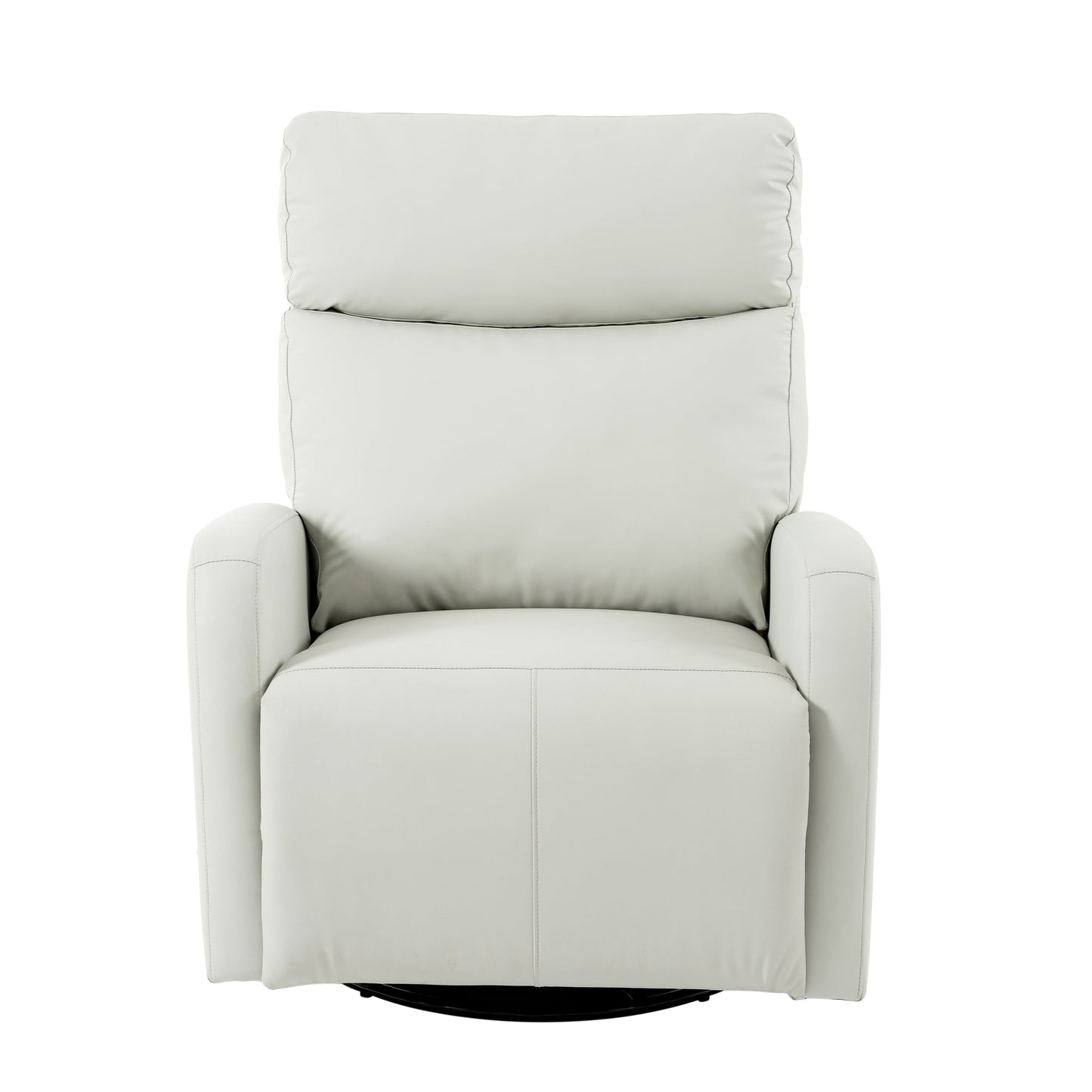 Fauteuil inclinable pivotant à 360° avec repose-pieds, support de téléphone et positions réglables pour home cinéma et salon