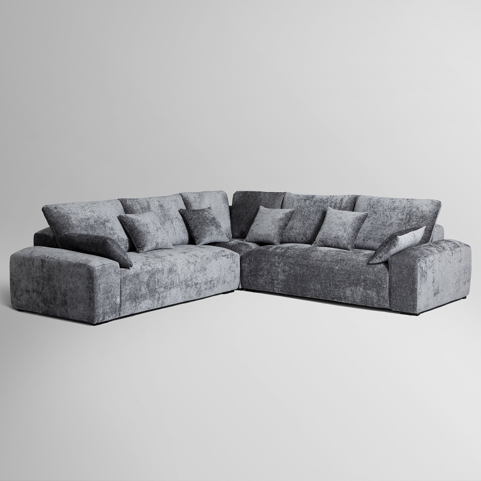 Le canapé d'angle sectionnel beige Empress