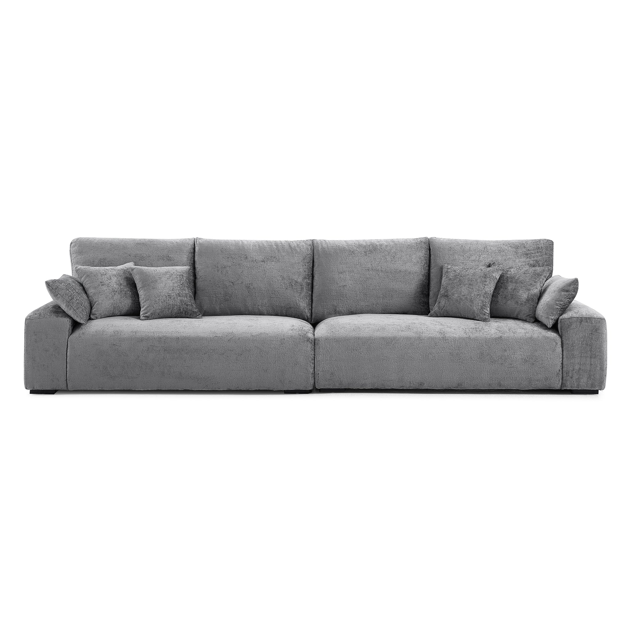 The Empress Gray Sofa Set