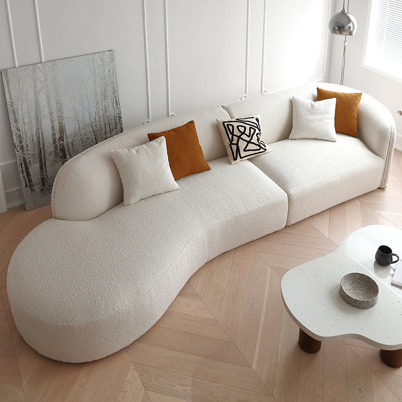 Crescent Bay Wabi-Sabi White Sofa