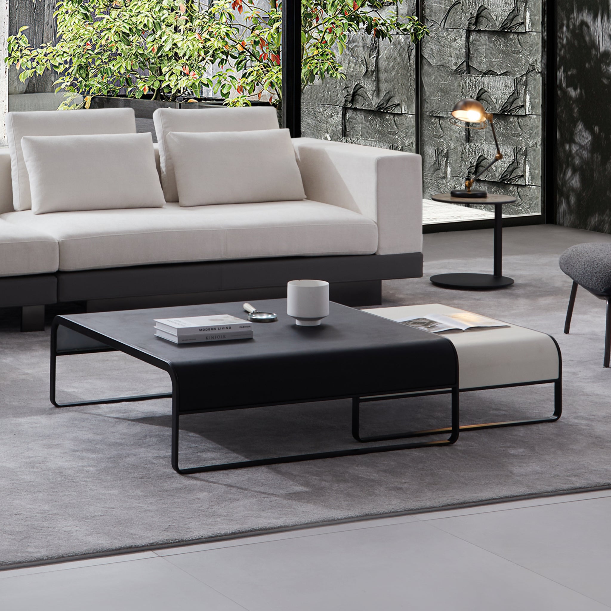 Modern Duet Coffee Table Set