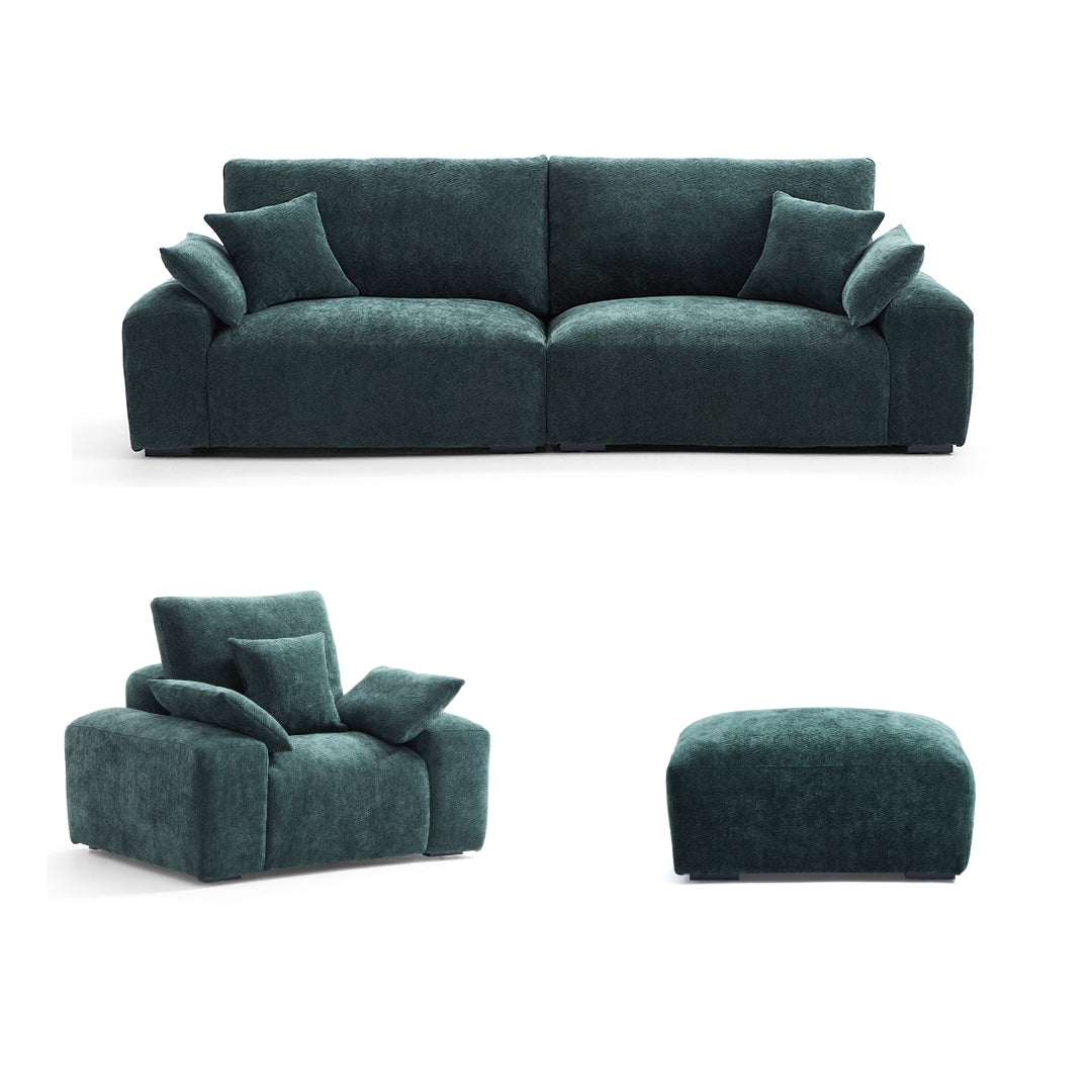The Empress Green Sofa Set