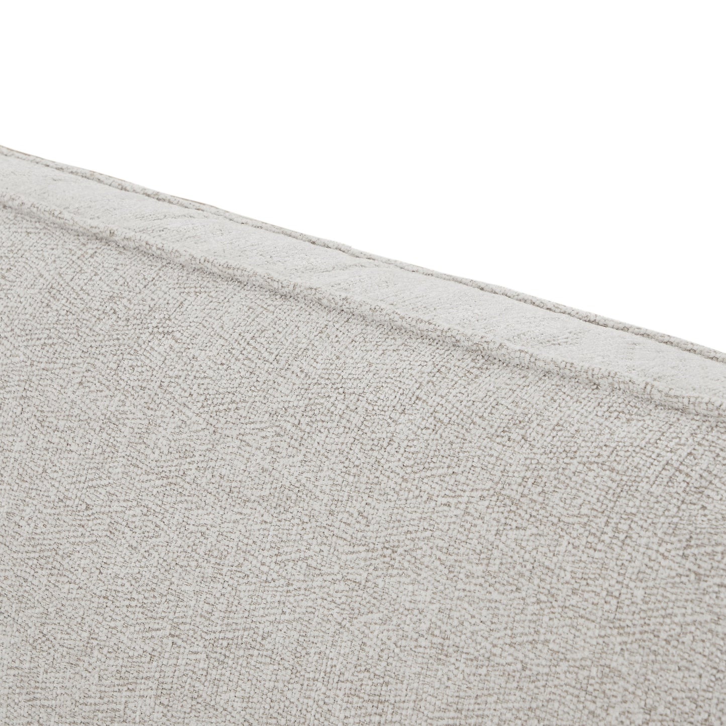 Canapé rembourré en tissu haute technologie avec 2 coussins pour le salon (56,69 €)