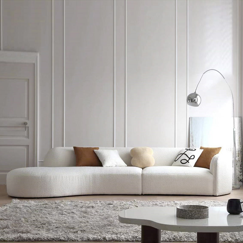 Crescent Bay Wabi-Sabi White Sofa