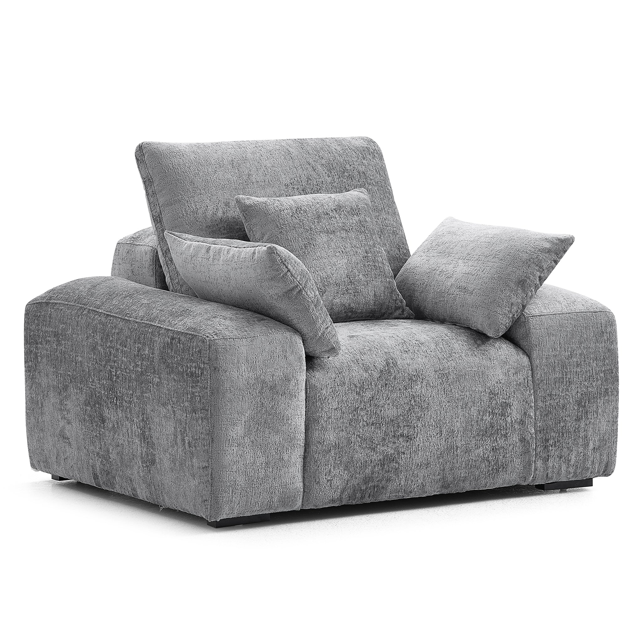 The Empress Gray Sofa Set