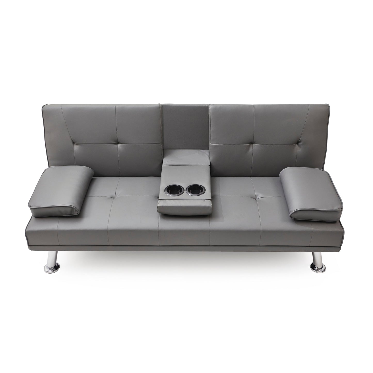 Canapé-lit double pliant multifonctionnel en polyuréthane 67 avec table basse