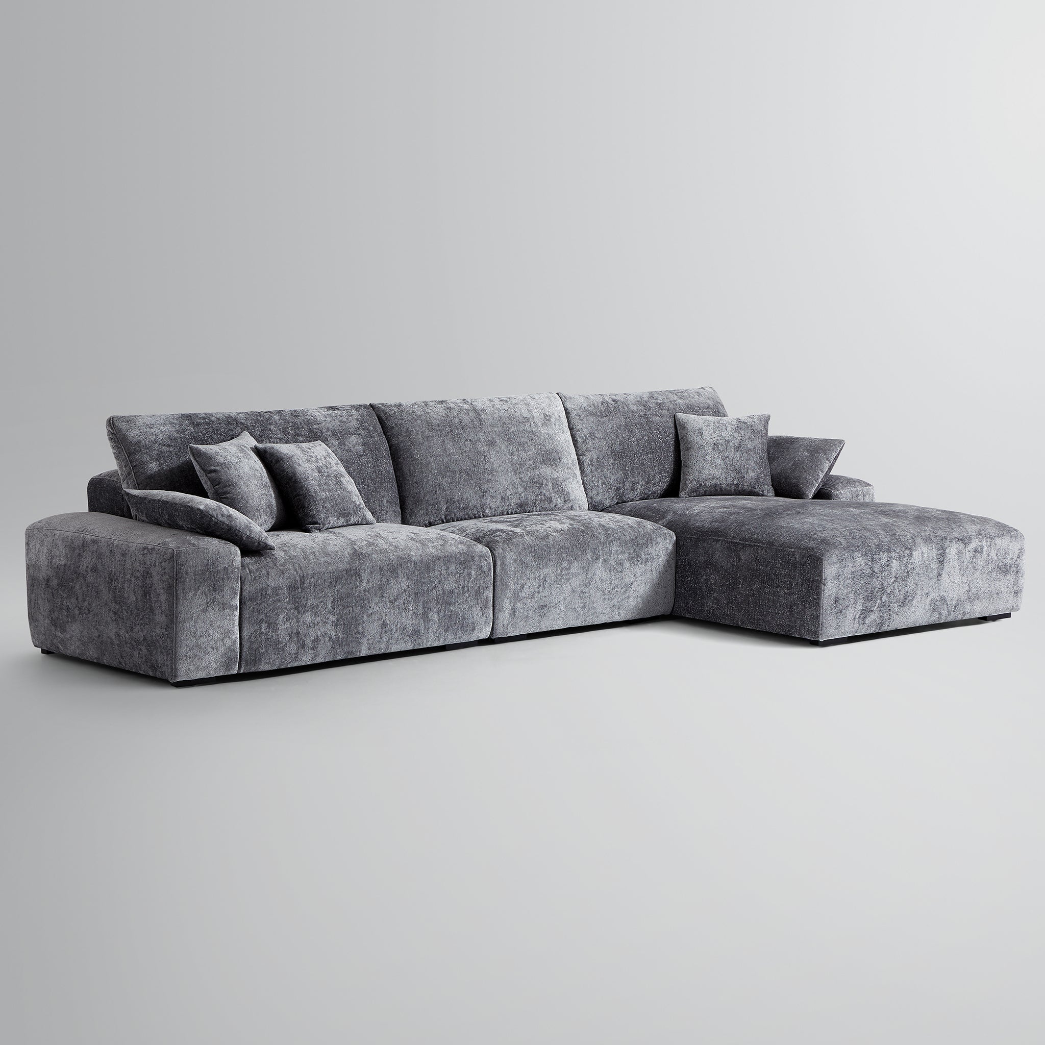 The Empress Gray Sectional