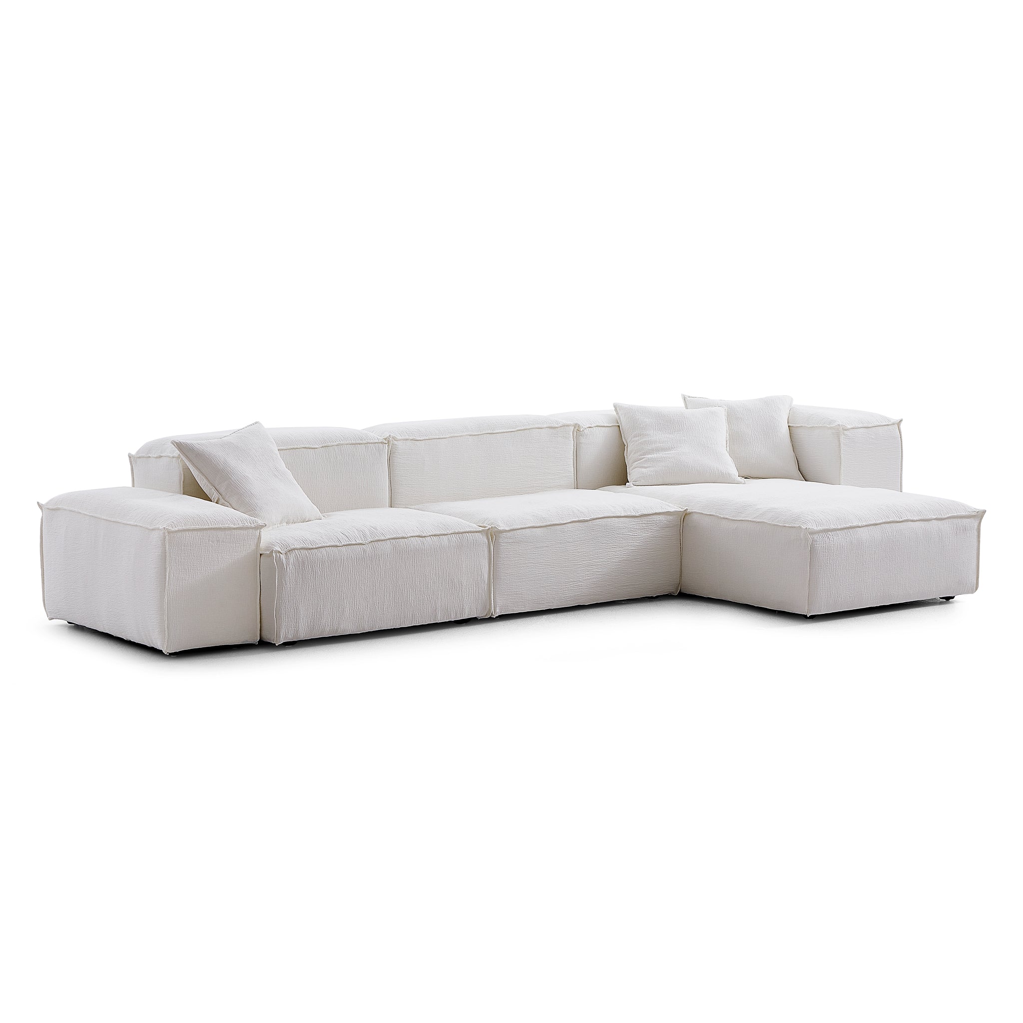 Freedom Modular Gray Sectional Sofa