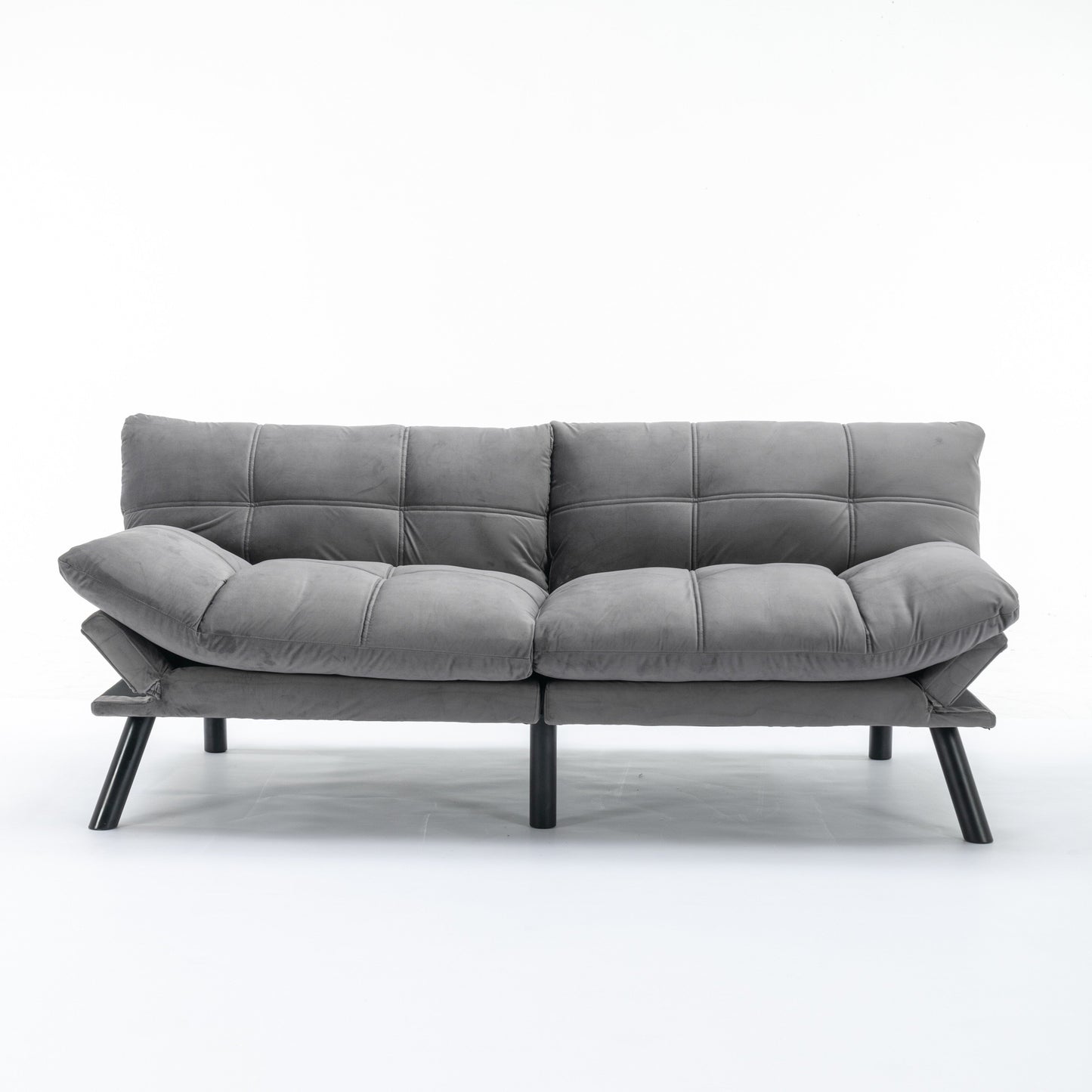 Canapé convertible moderne en tissu de 70,9 pouces avec dossier réglable