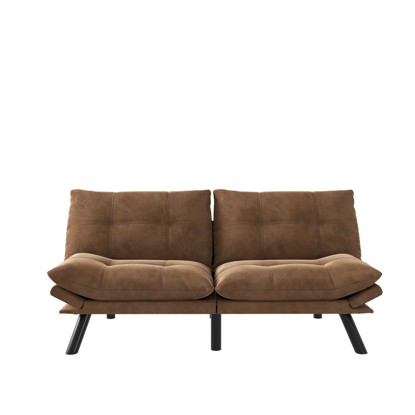 Canapé convertible moderne en tissu de 70,9 pouces avec dossier réglable