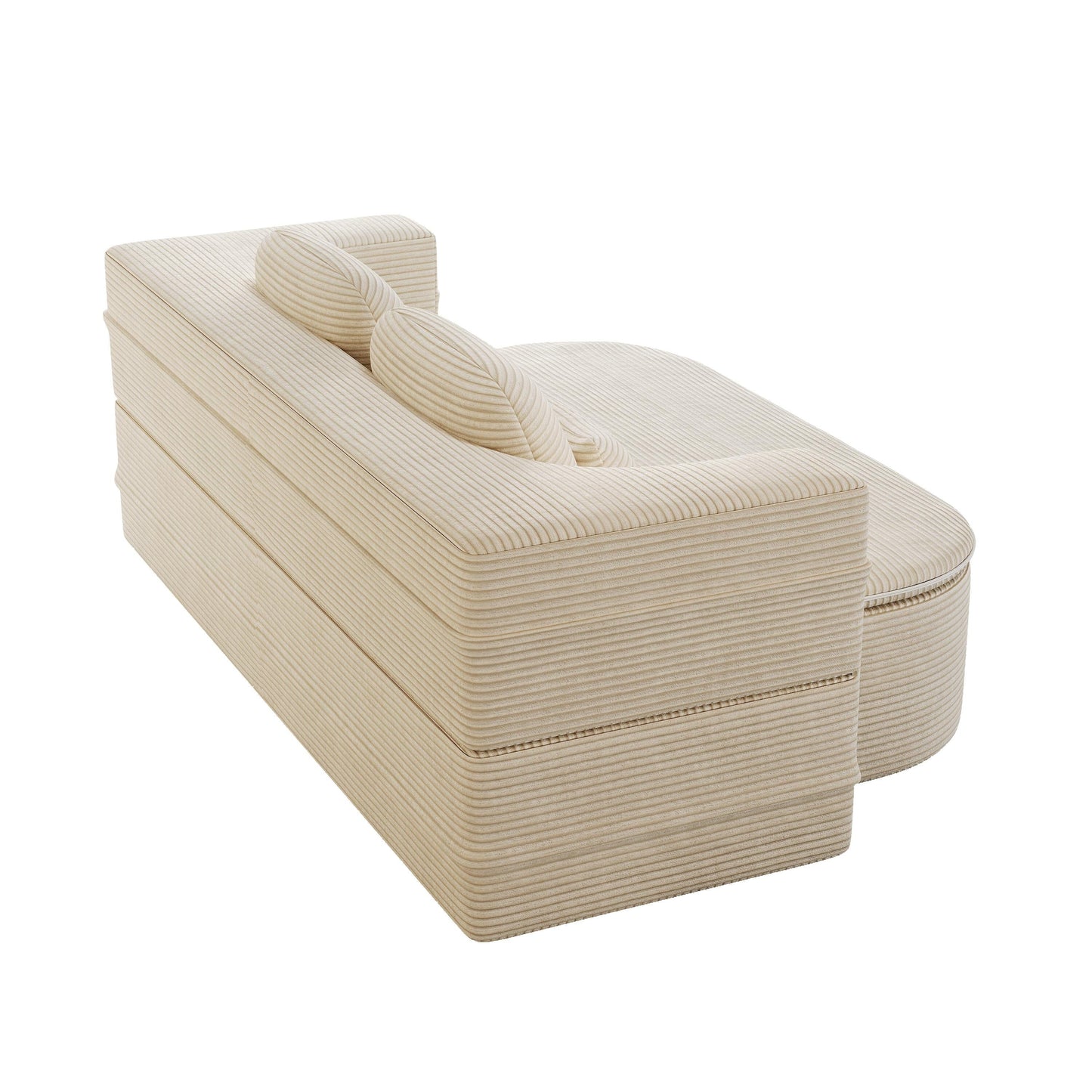 Canapé-lit pliable 2 en 1 de 75 pouces, convertible en mousse avec couverture multifonctionnelle, canapé-lit de sol