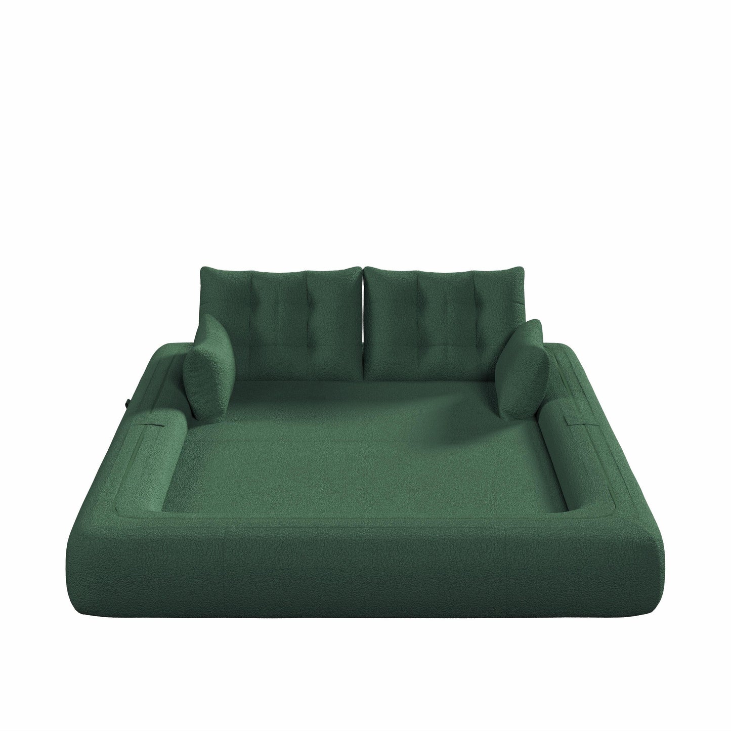 Canapé-lit 3 places modulable Teddy 78.7, convertible