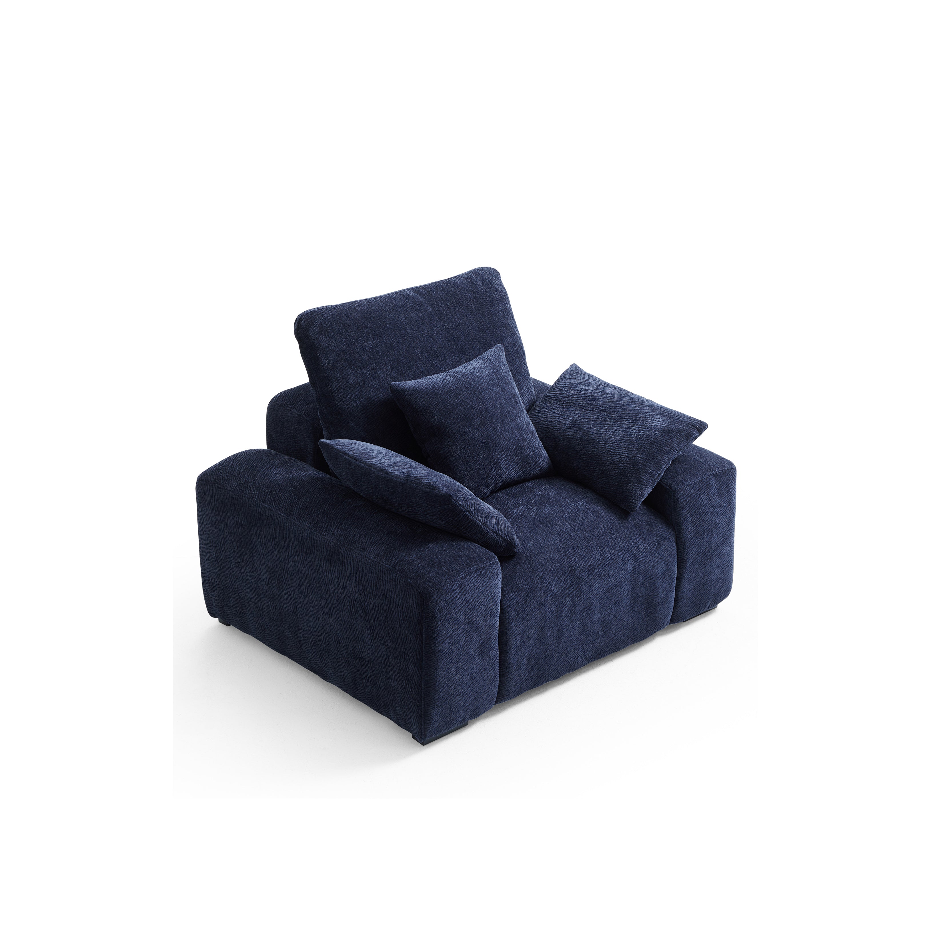 The Empress Navy Blue Armchair