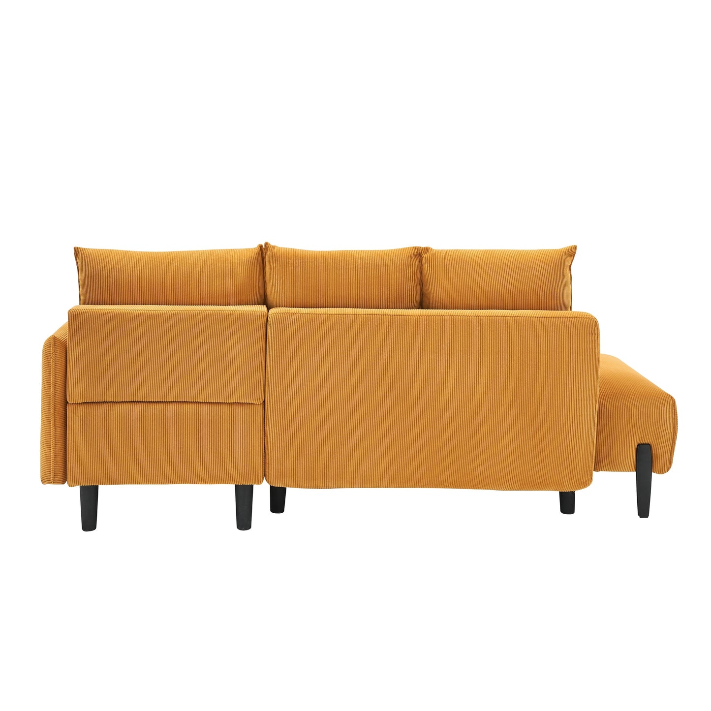 Canapé de 79,50 pouces de long, avec des sièges spacieux et confortables, pour appartement, bureau, salon