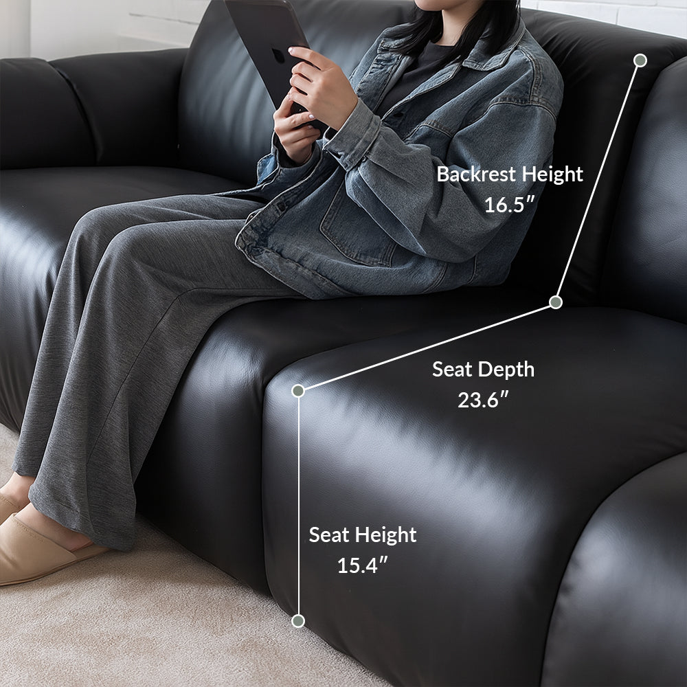Rex Leather Sofa