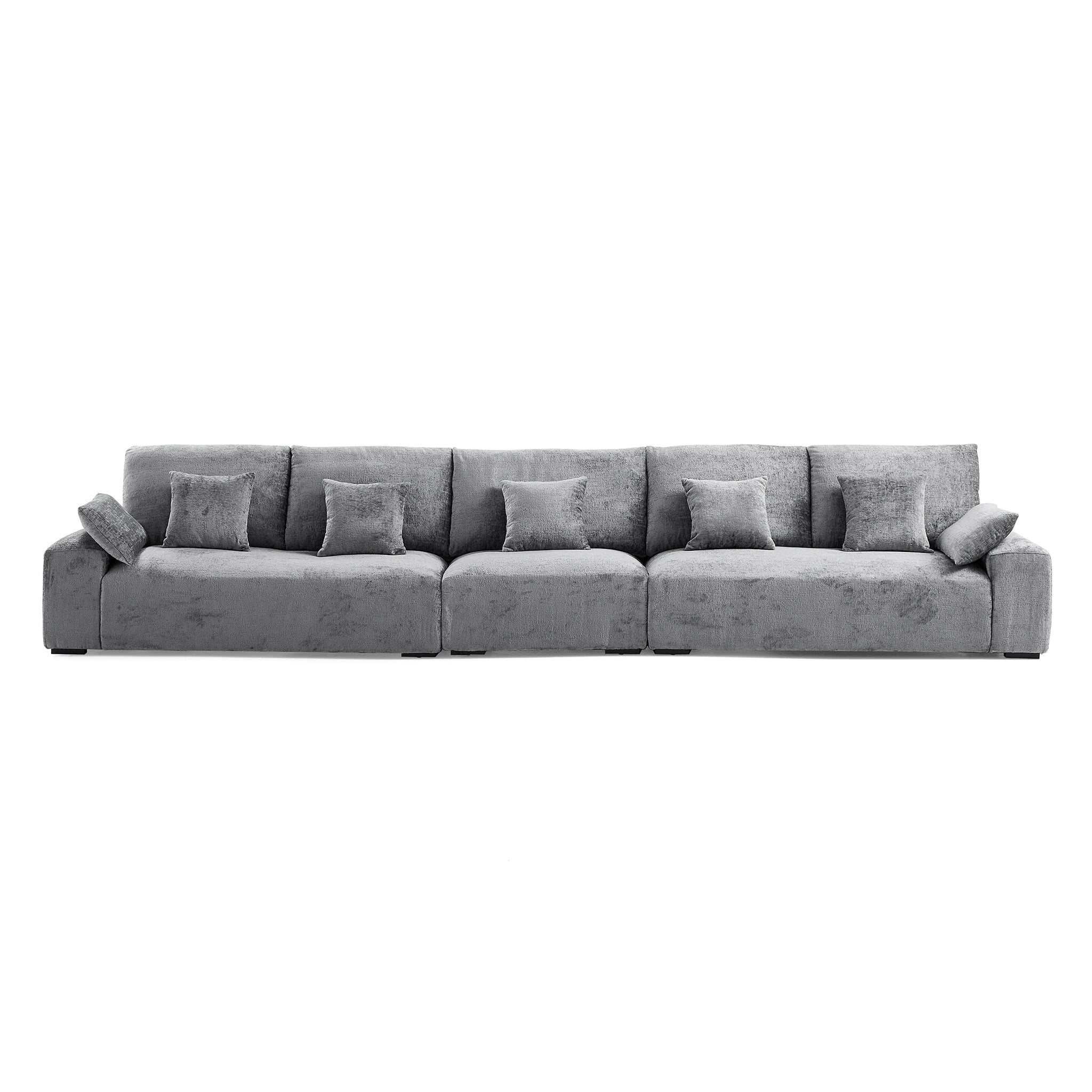 The Empress Gray Sofa Set