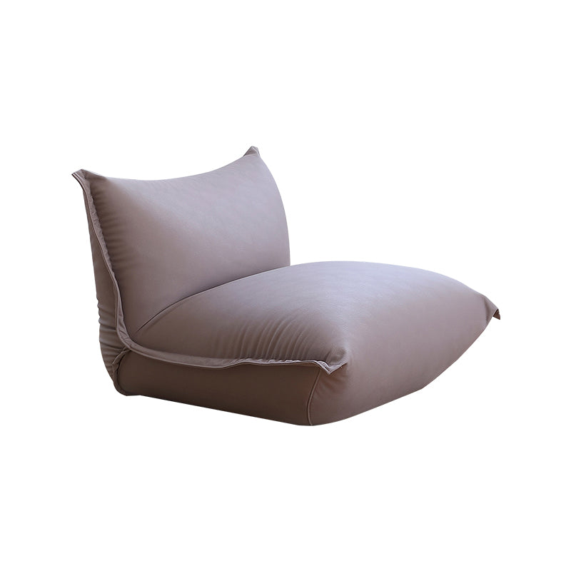 Teddy Minimalist Bean Bag Armless Chair & Lounger