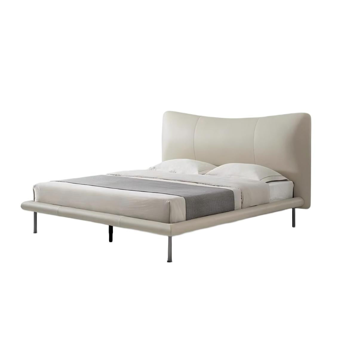 Choco Swirl Leather Bed