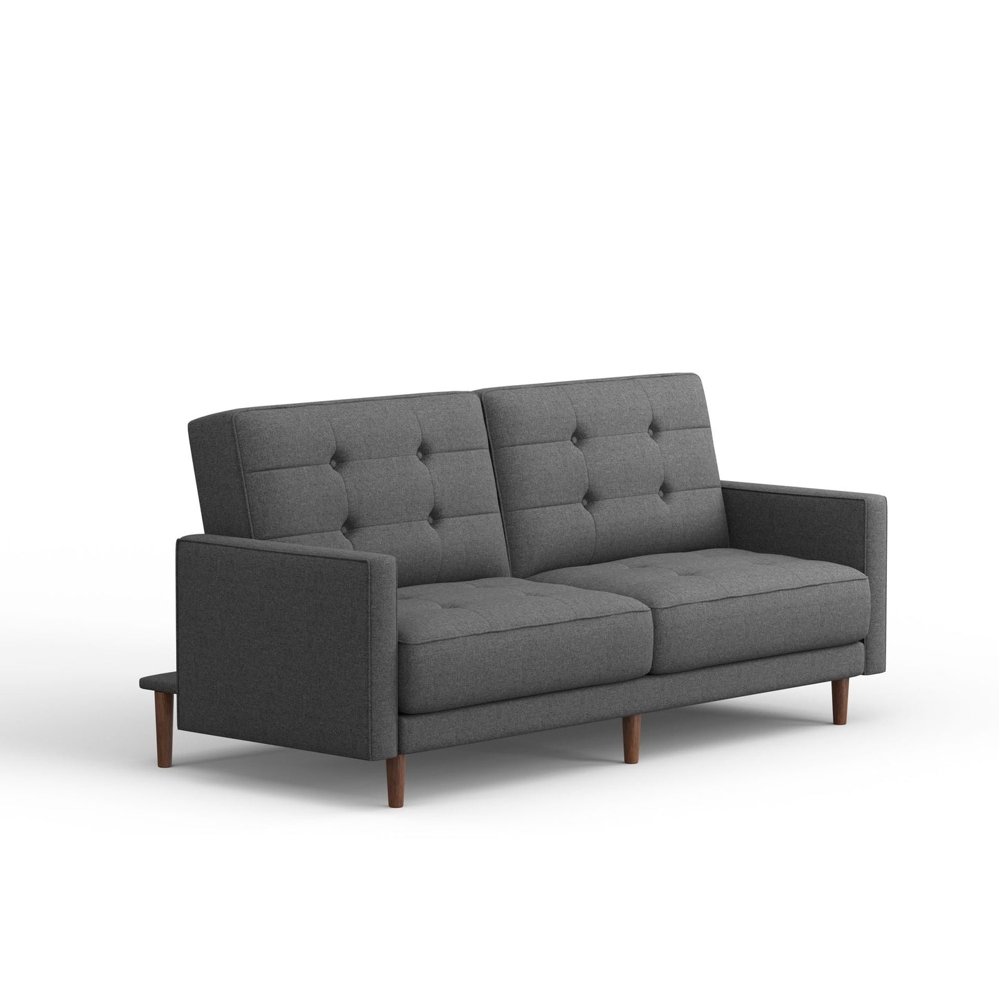 Canapé-lit 81,5 avec capitonnage à 8 boutons