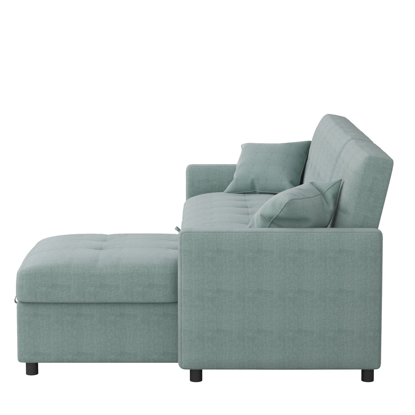 Canapé-lit et chaise longue réversibles de 82 po de large