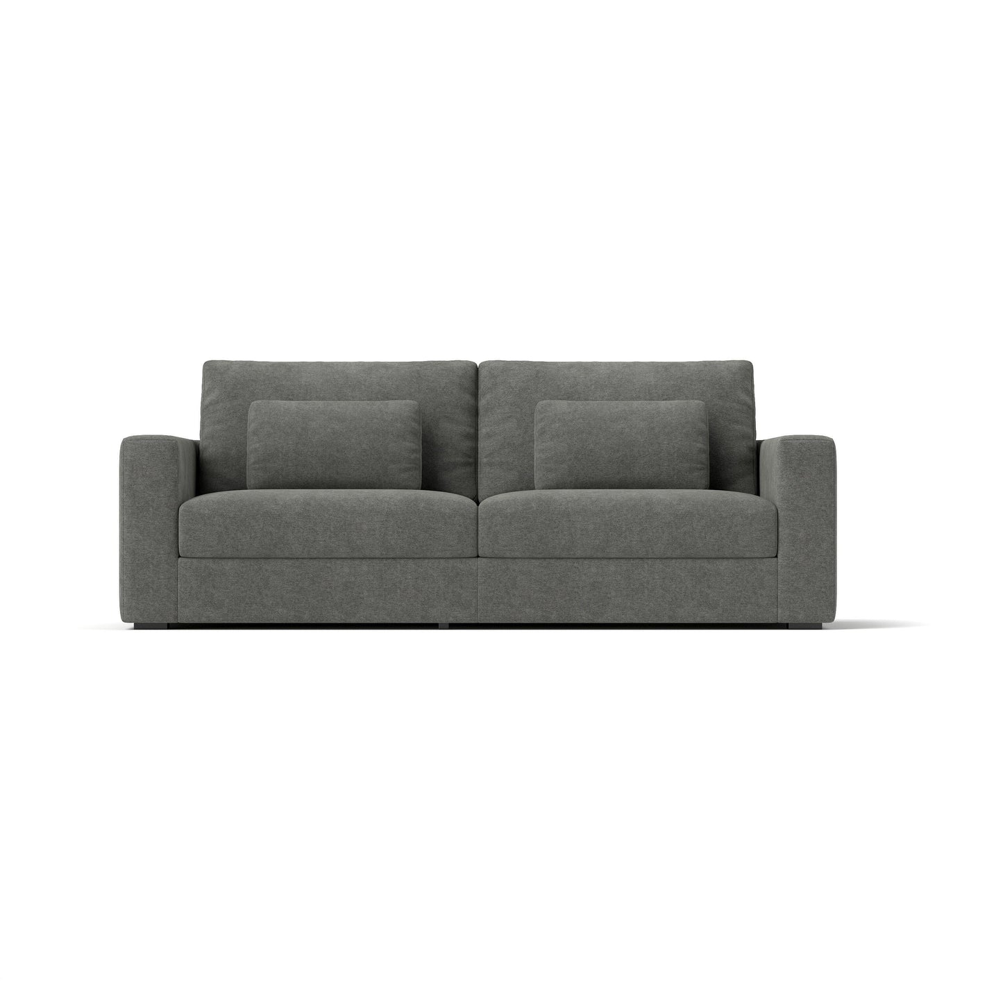 Canapé 3 places en tissu 83Fabric - Confort moelleux à double rembourrage pour salons modernes