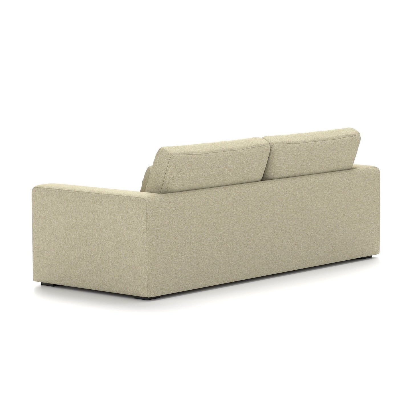 Canapé 3 places en tissu 83Fabric - Confort moelleux à double rembourrage pour salons modernes
