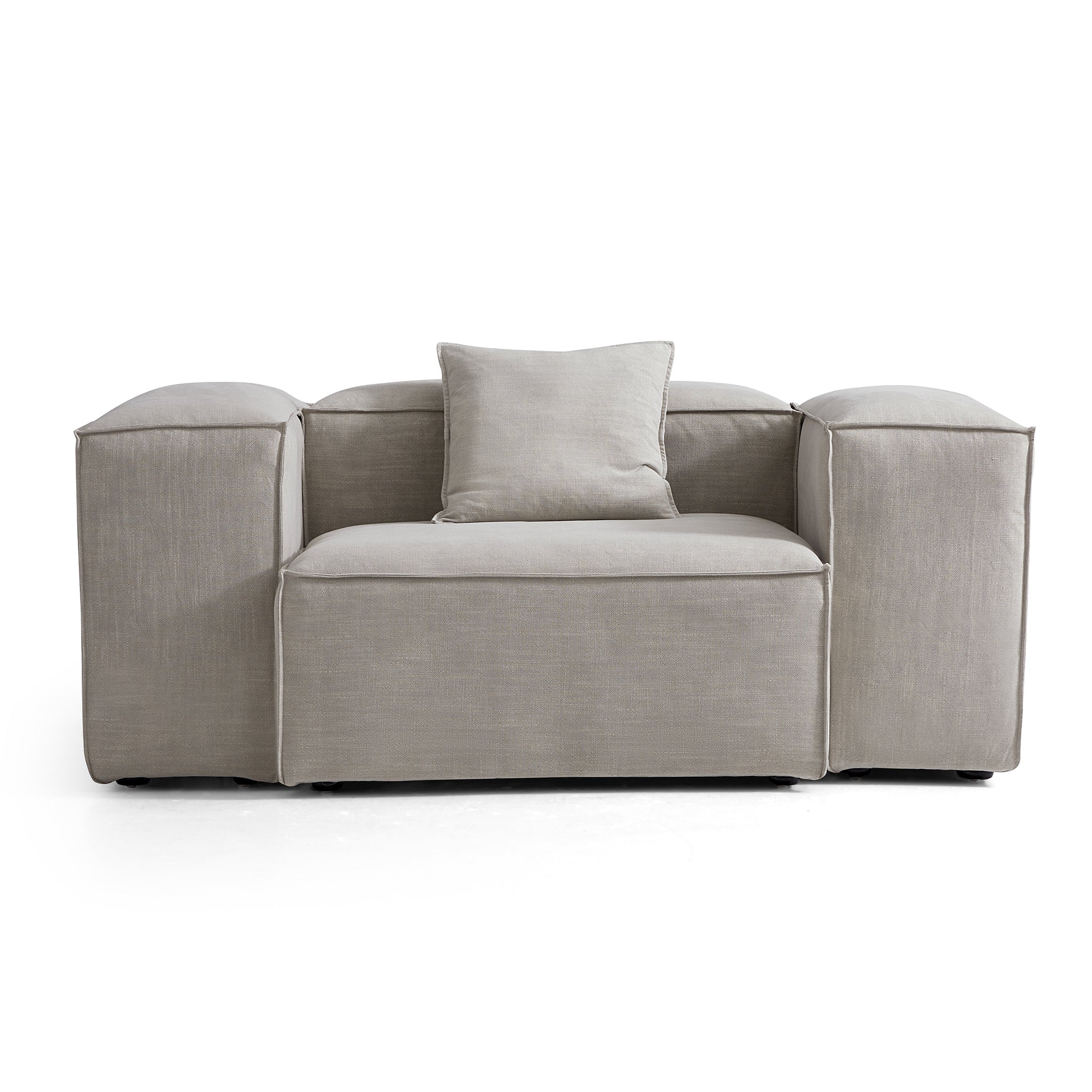 Freedom Modular New Gray Accent Armchair