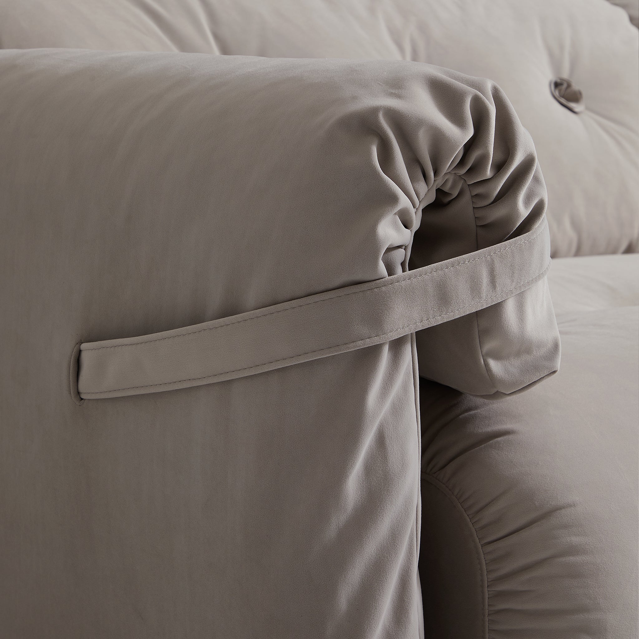 Butter Tufted Sofa
