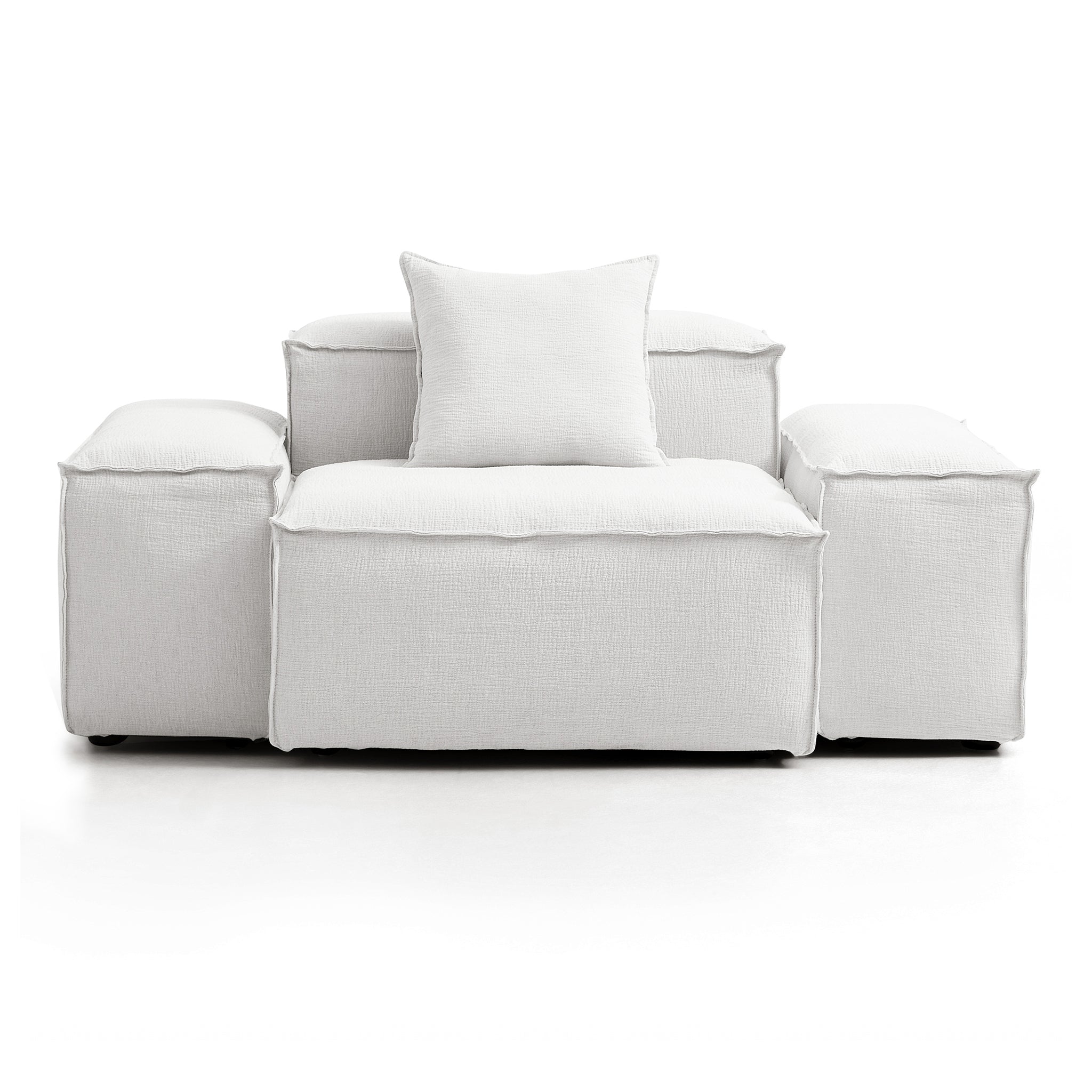 Freedom Modular Khaki Accent Armchair