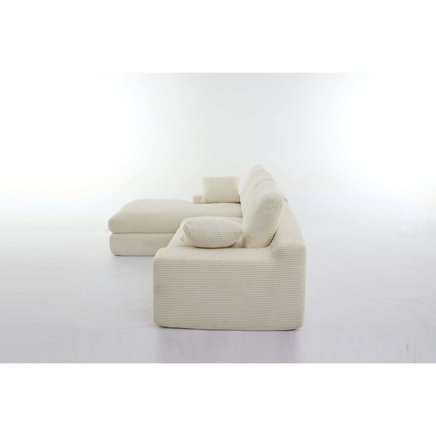 Ensemble de canapés de salon modulaires 99 x 69, canapé-lit rembourré pour salon, chambre à coucher, 2 pièces, combinaison gratuite