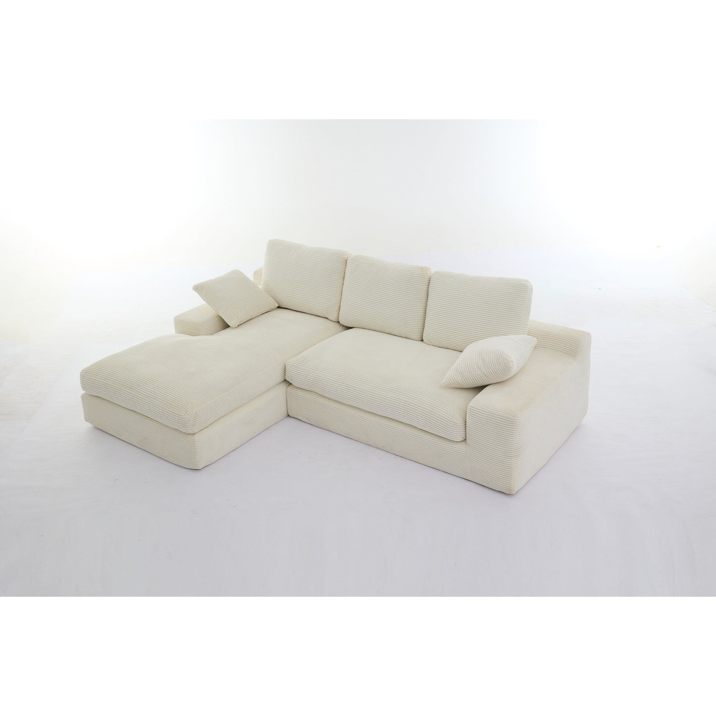 Ensemble de canapés de salon modulaires 99 x 69, canapé-lit rembourré pour salon, chambre à coucher, 2 pièces, combinaison gratuite