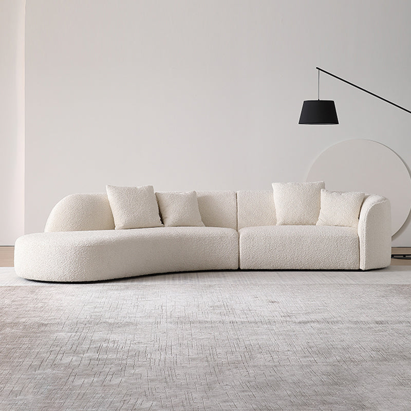 Crescent Bay Wabi-Sabi White Sofa