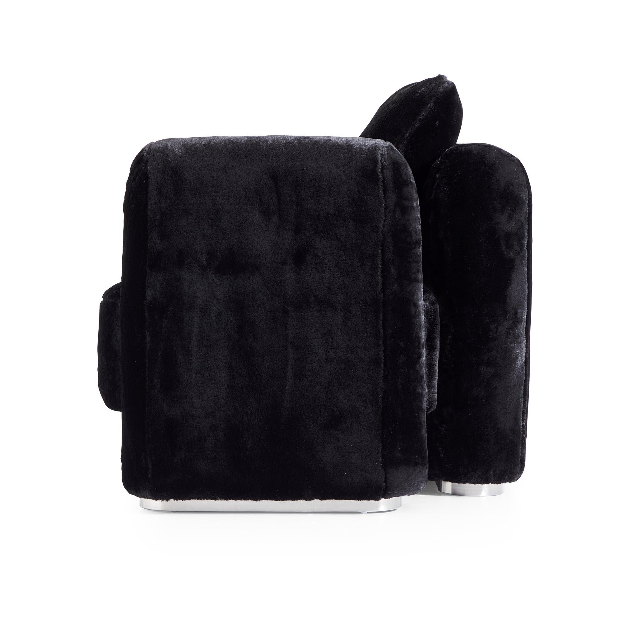 Obsidian Plush Accent Chair