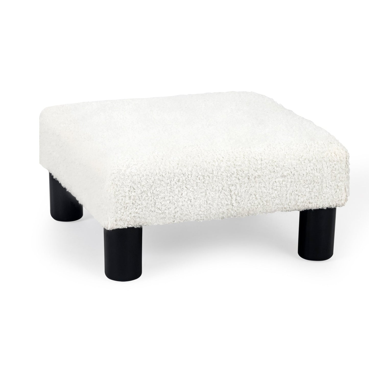 Tabouret d'escalier pour chien Adeco Ottoman rembourré en tissu