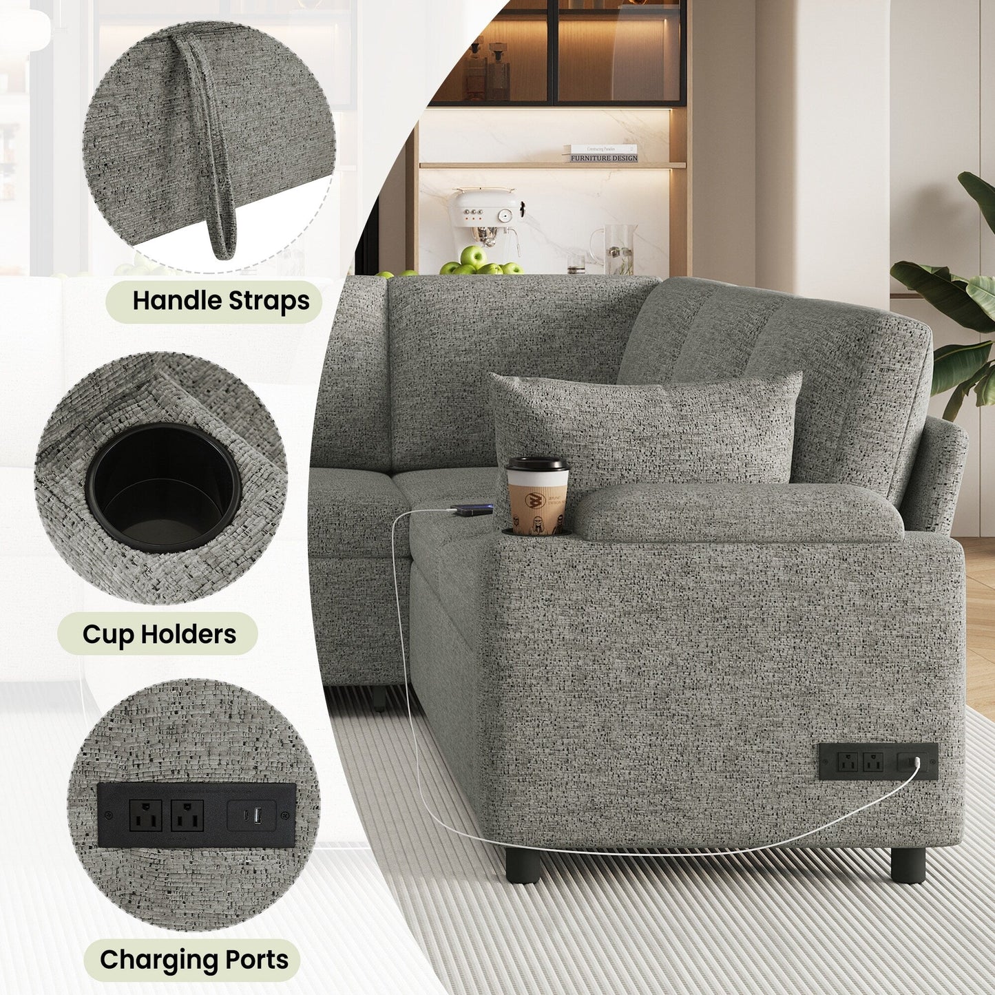 Canapé-lit convertible abordable : un meuble peu encombrant pour les petits espaces