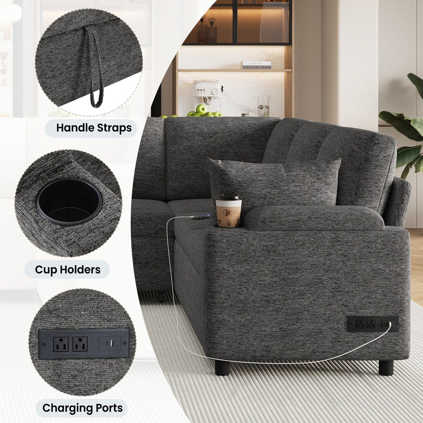 Canapé-lit convertible abordable : un meuble peu encombrant pour les petits espaces
