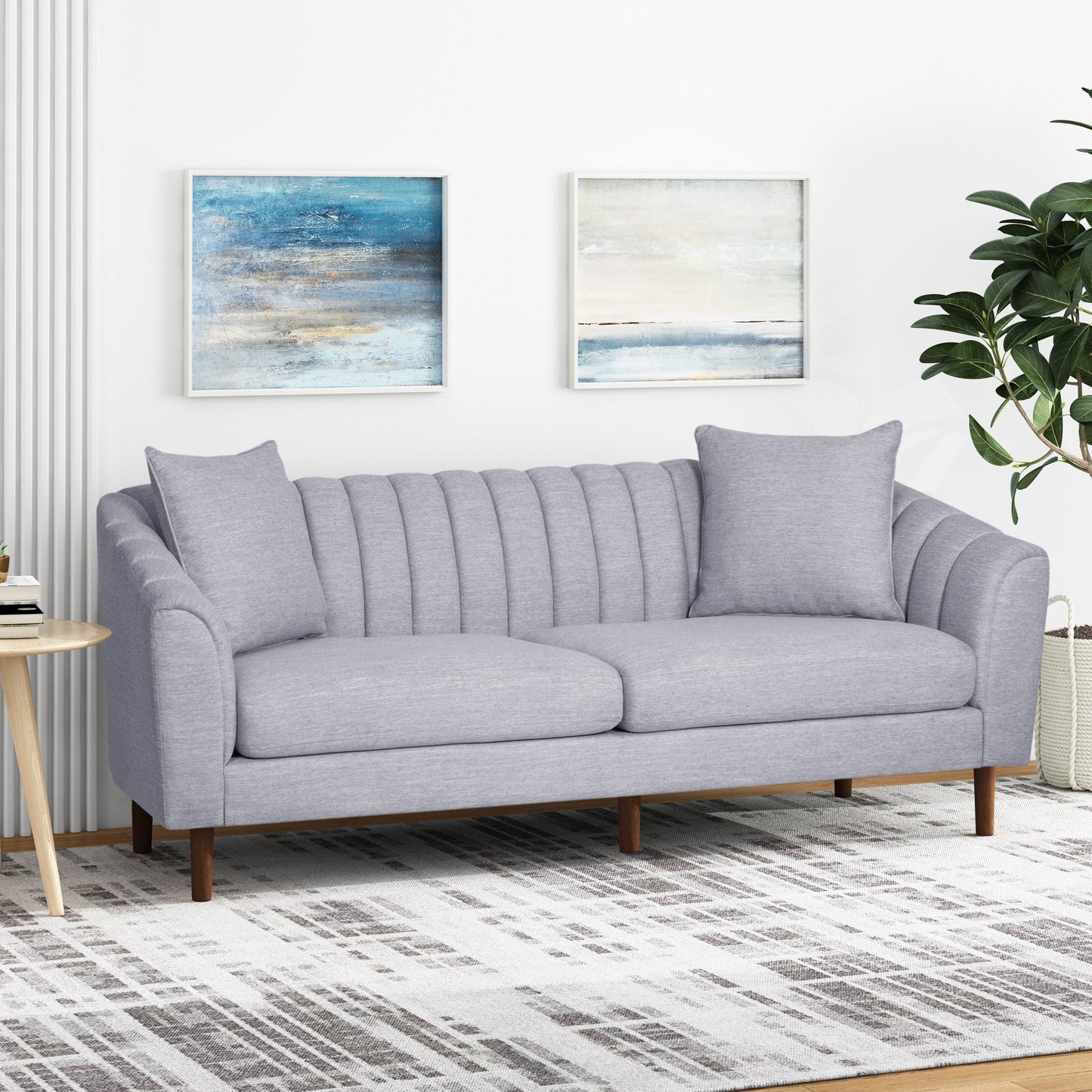 Canapé capitonné Ansonia par Christopher Knight Home