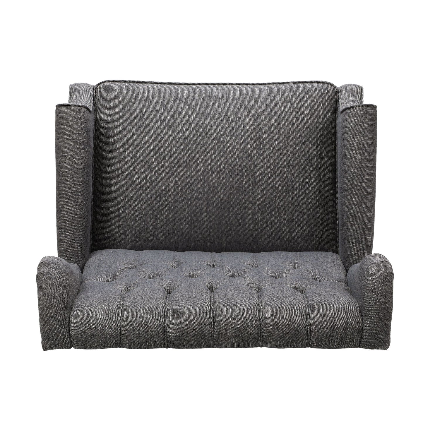 Fauteuil inclinable capitonné surdimensionné Apaloosa en tissu par Christopher Knight Home
