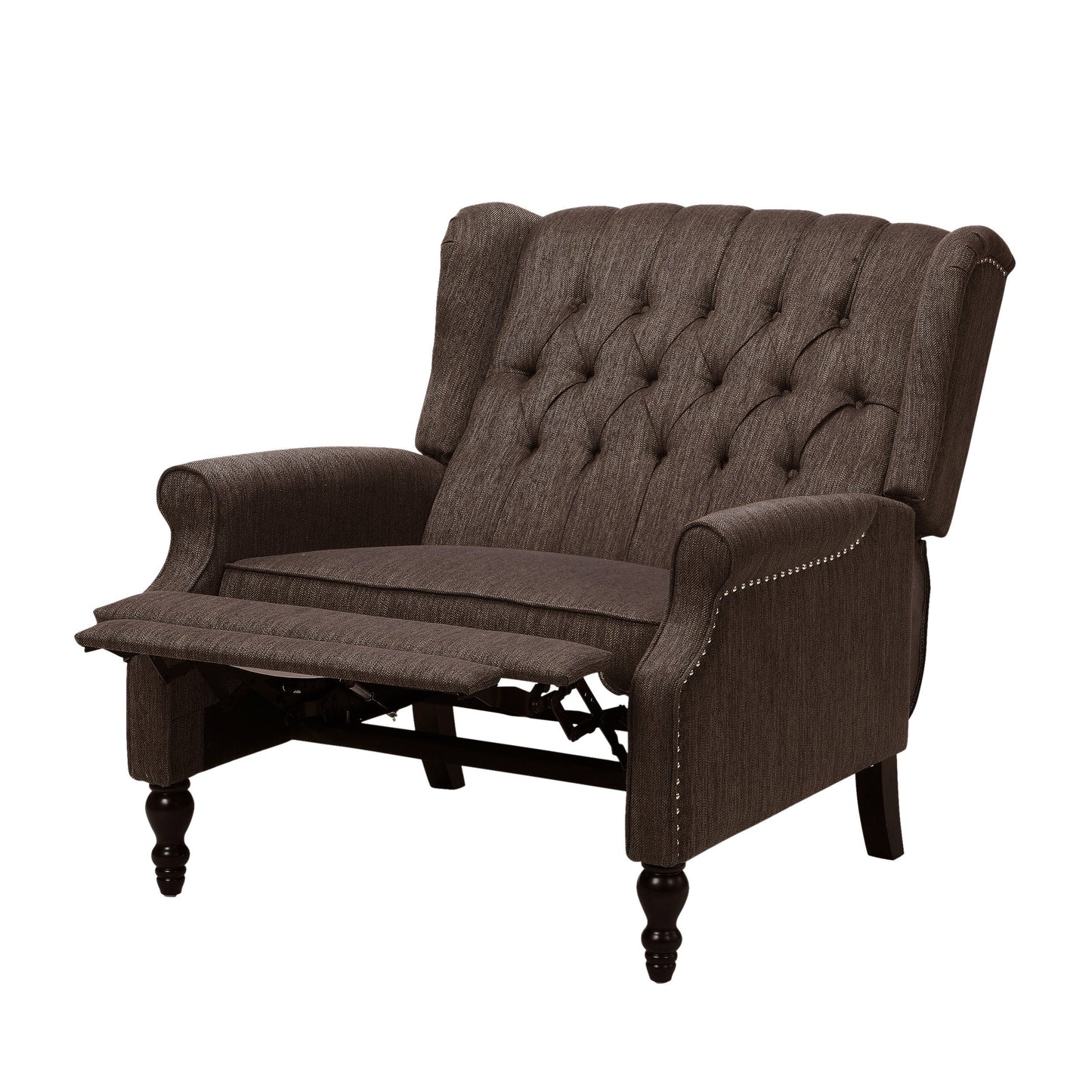Fauteuil inclinable capitonné surdimensionné Apaloosa en tissu par Christopher Knight Home